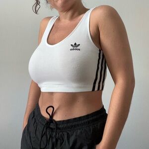 Adidas y2k crop tank